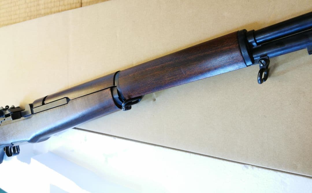 マルシン M1 ガーランド 6mm ガスブローバック ブナストック ブラウン