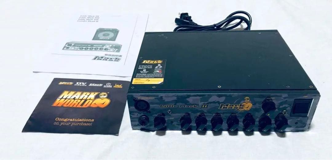 Mark Bass Little Mark III 限定迷彩カラー 生産終了