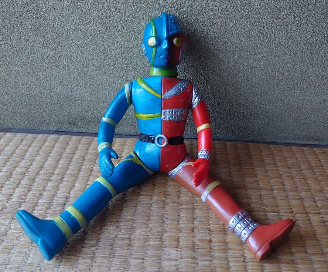 【当時物】【希少】キカイダー☆ 無版権 ☆ソフビ