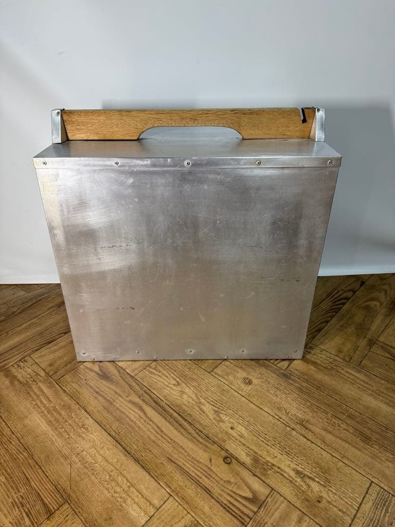 ◆出前箱◆おかもち◆47.5×25.5×47.5◆4段◆アルミ製◆岡持ち◆