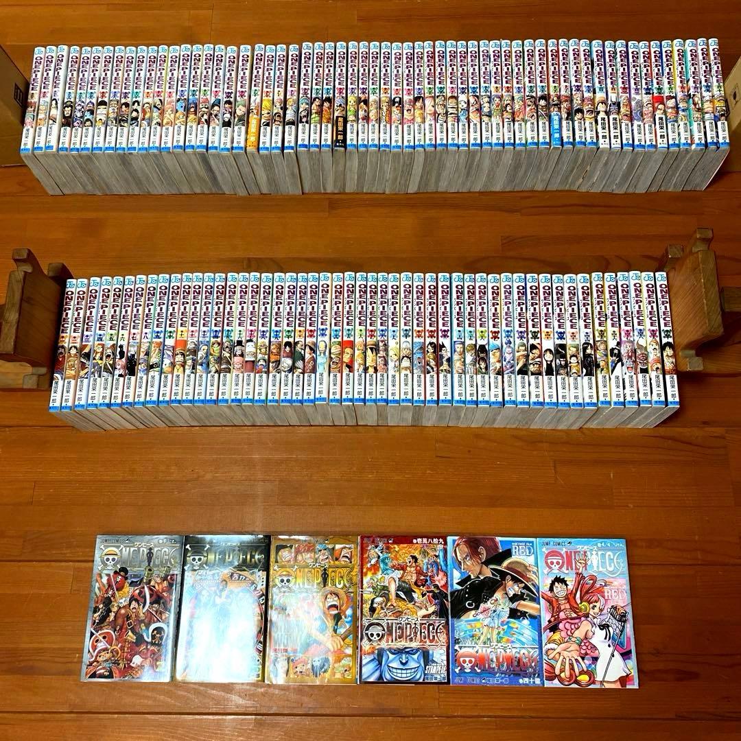 超極美品❣️ワンピース110冊➕映画版非売品6冊ONEPIECE❣️計116冊❣️匿配