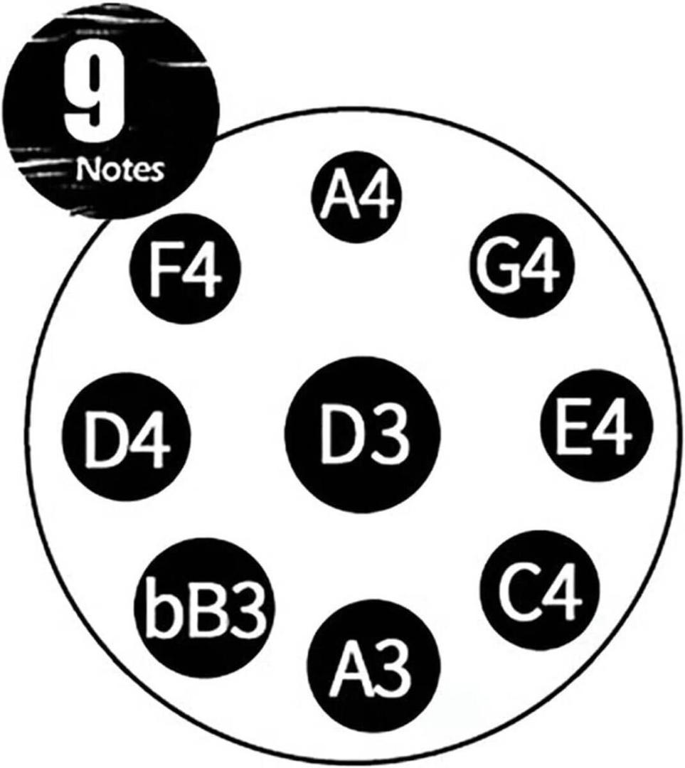ハンドパン スチールドラム 9音 22インチ ハンドパンドラム 専用ソフトケース