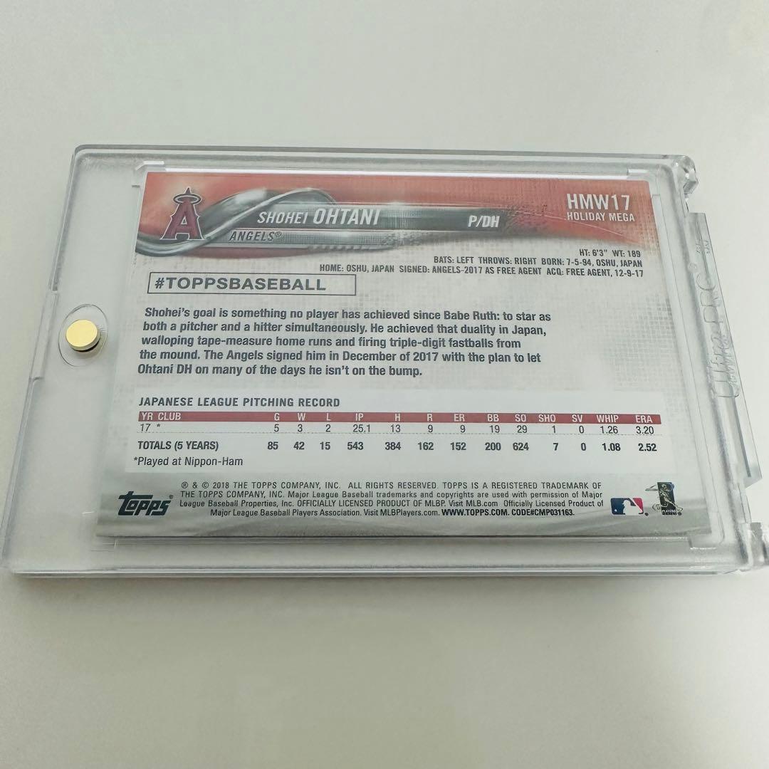 【超美品】大谷翔平 ルーキーカード 2018 topps