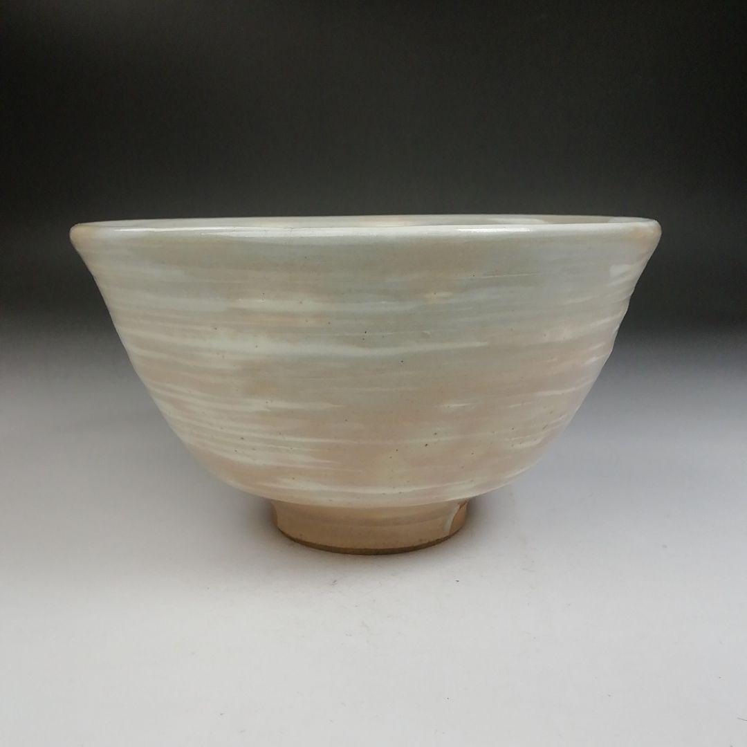 Ｗ１８６　茶碗　『燔師　萩茶碗』『七十四代　朝日豊斎 造』　共箱　抹茶碗　茶道具