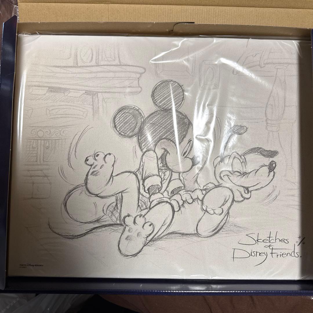 ディズニー⭐︎キャンバスアート⭐︎ミッキー⭐︎プルート