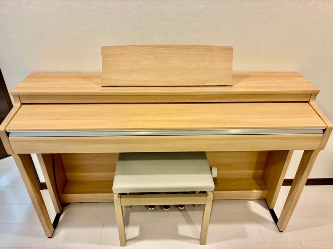 【値引き】KAWAI 電子ピアノ CN201 2022年製 ライトオーク（イス無