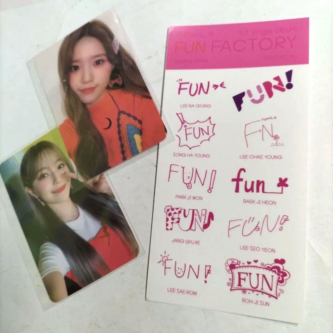 28000⭐メンバー本人⭐全員サイン入り⭐fromis_9⭐2トレカ付き⭐