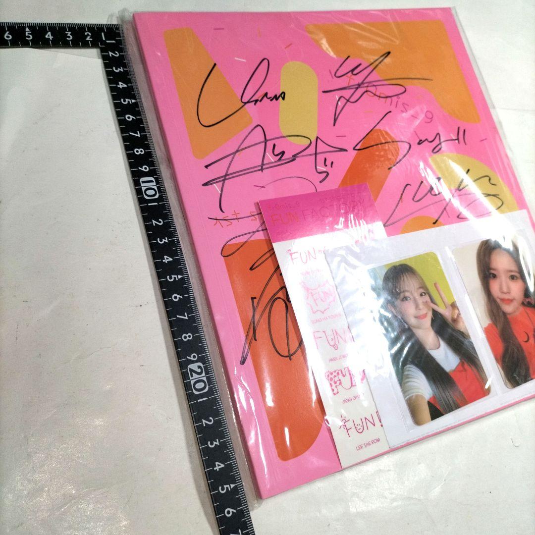 28000⭐メンバー本人⭐全員サイン入り⭐fromis_9⭐2トレカ付き⭐