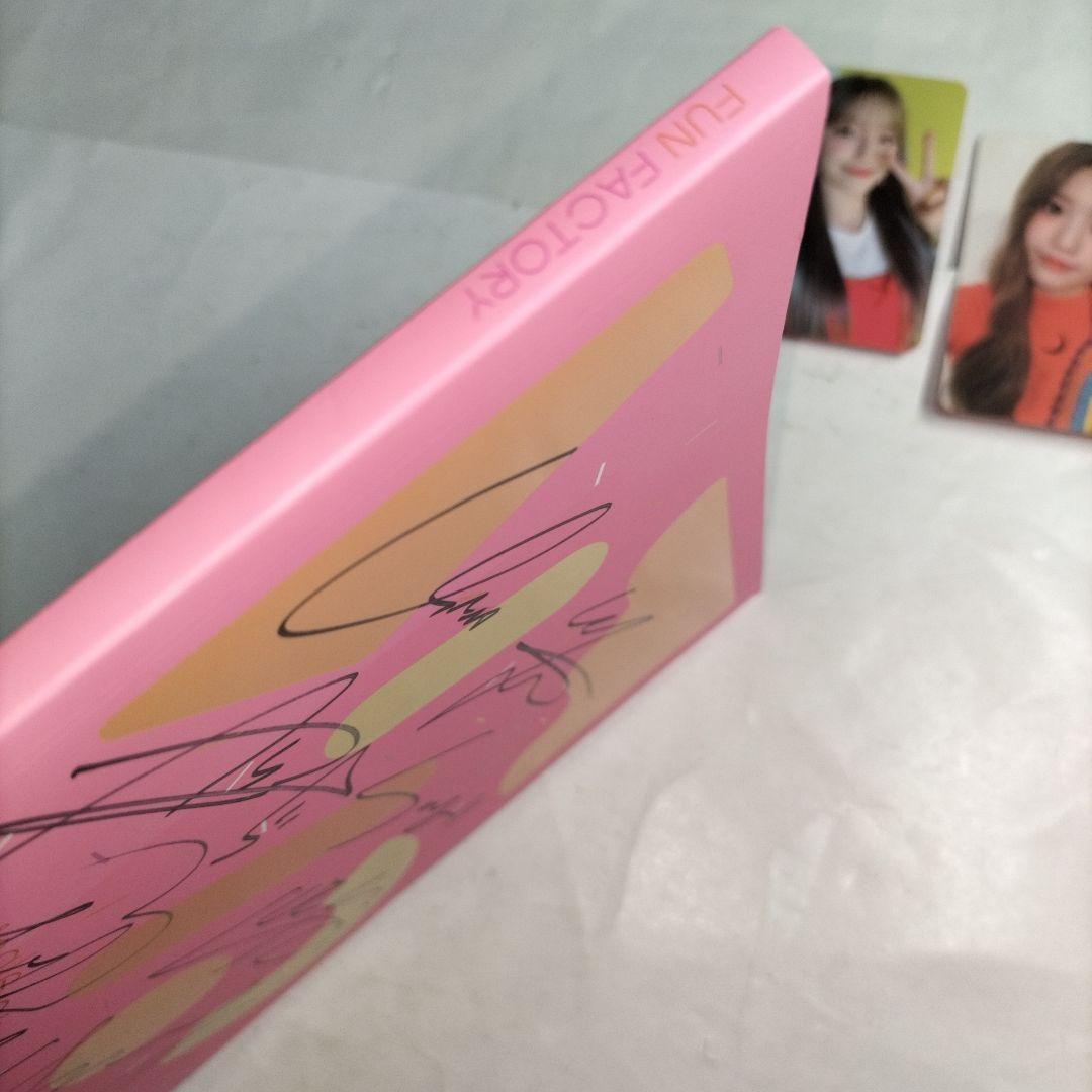 28000⭐メンバー本人⭐全員サイン入り⭐fromis_9⭐2トレカ付き⭐