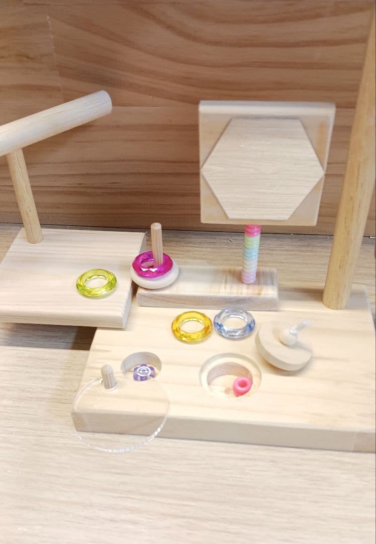 ga7　ミニアスレチック　止まり木　バードトイ　フォージングトイ　文鳥　インコ