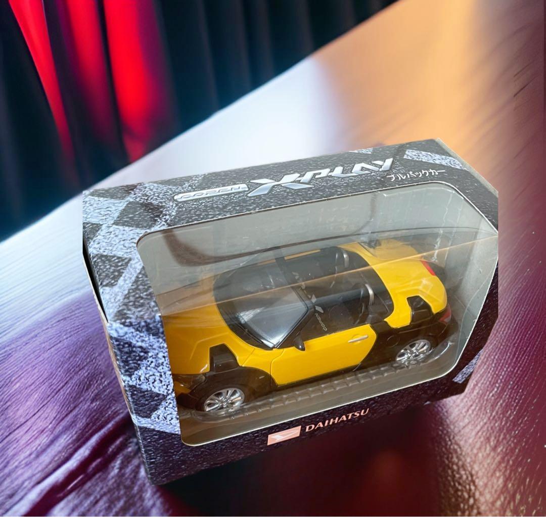 非売品！ダイハツ　コペンX-pLAy プルバックカーの7カラーセット