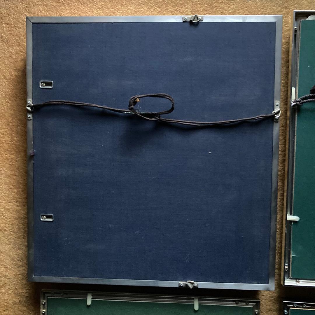 美品　高級アルミ額縁4枚セットサイズ大2枚中2枚