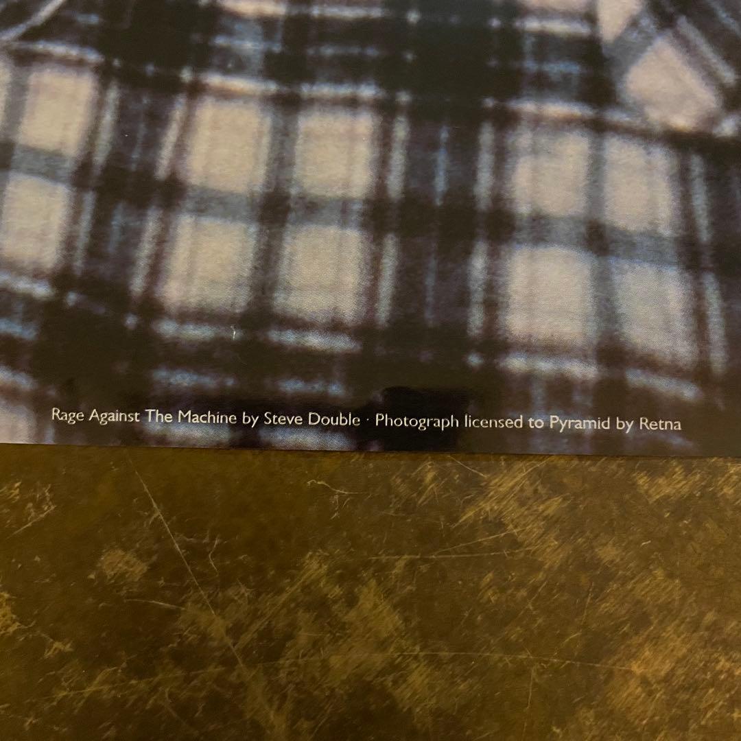 90s デッドストックrage against the machineポスター