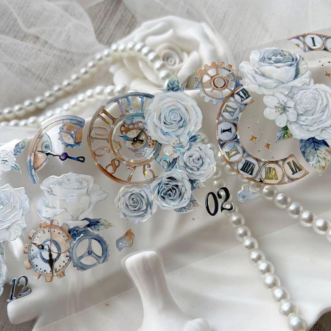 筠水阁文创《冷调回忆》海外マスキングテープ　マステ 【2183】