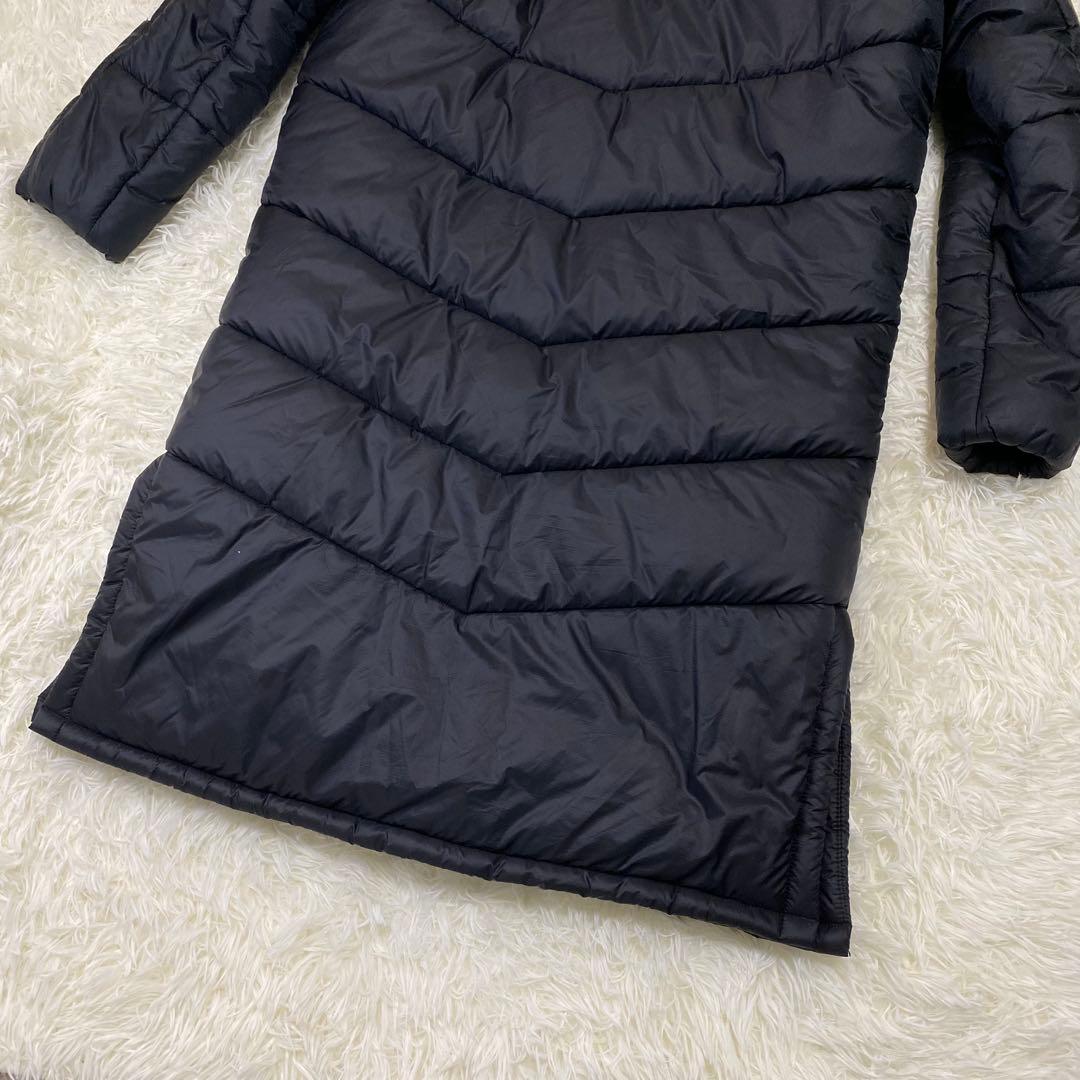 【美品】adidas ダウンコート ベンチコート ブラック ec9209