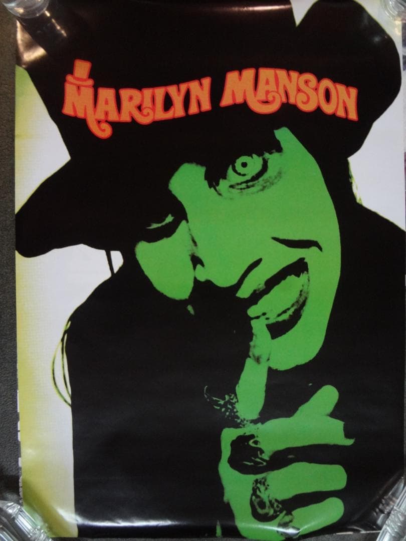 MARILYN MANSON マリリンマンソン　 入手困難非売品A1ポスター
