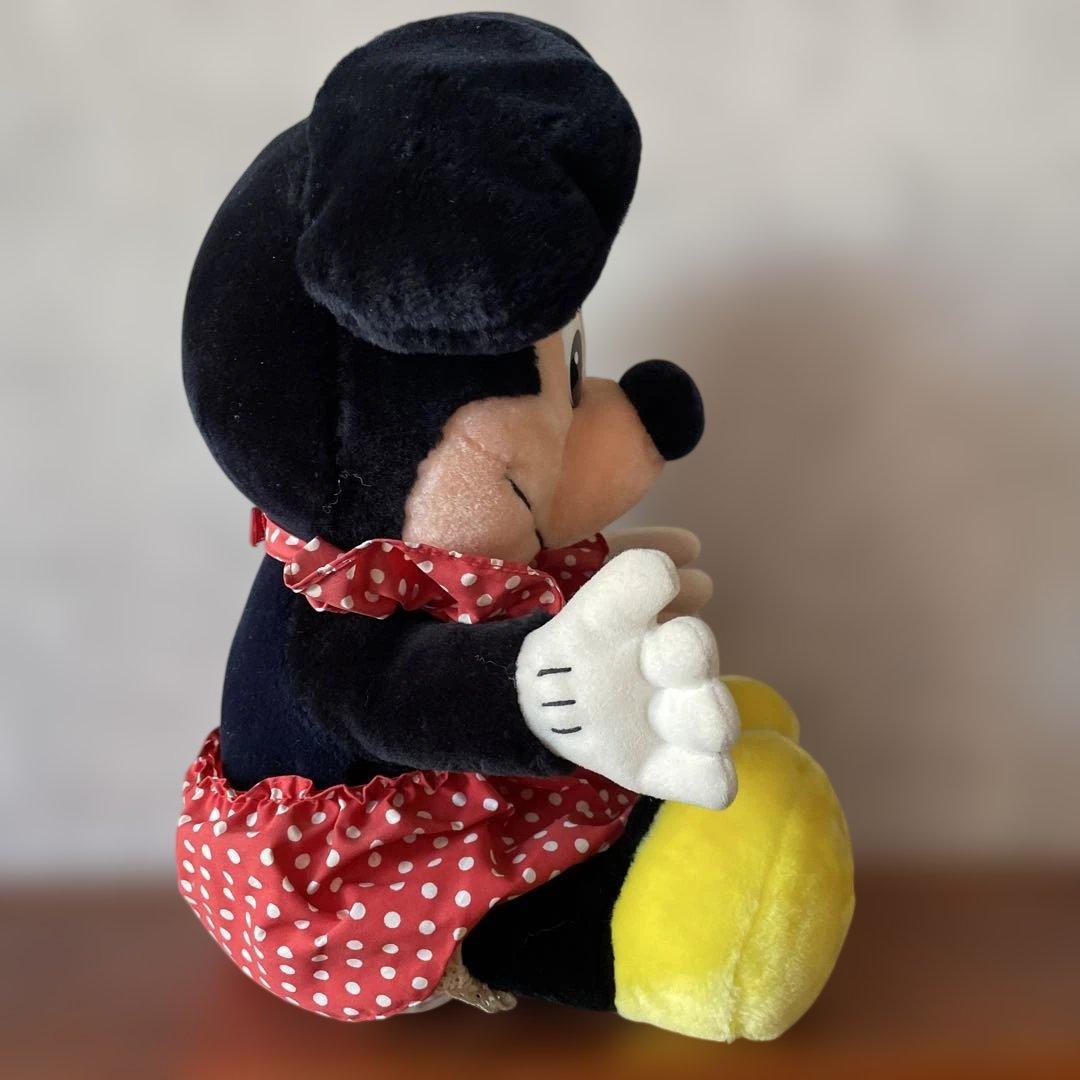 ミニーマウス　ぬいぐるみ　レトロ　アメリカ　約50㎝