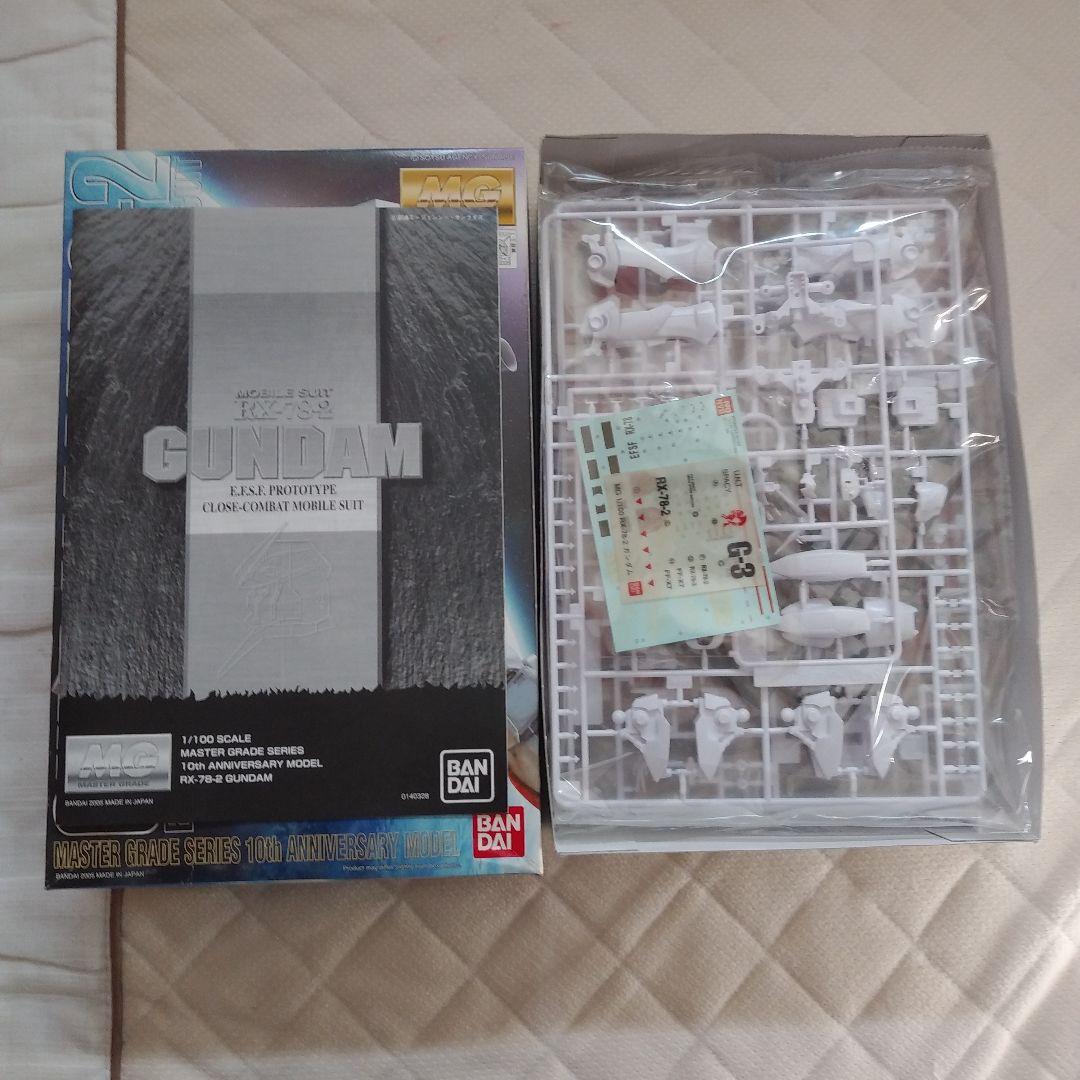アジア限定販売　ガンブラMG販売10周年記念　ガンダムRX-2
