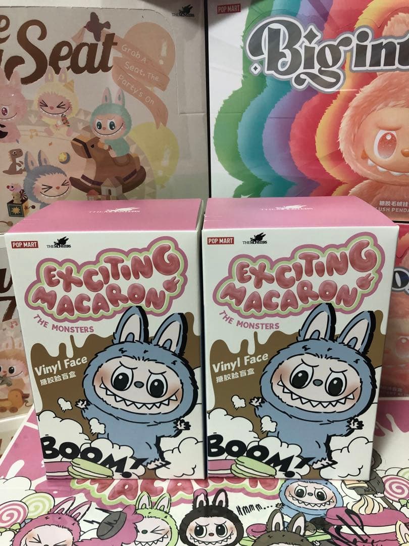 正規品・未開封ラブブ EXCITING MACARON 2箱