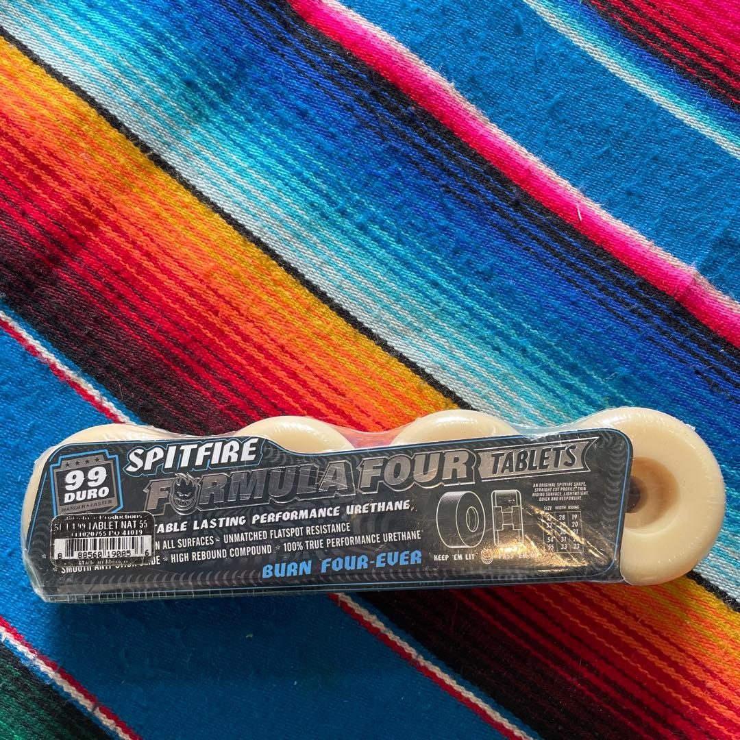 SPITFIRE フォーマル4タブレット55mm99aウィール定価¥9,130