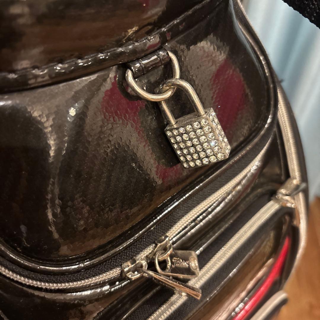 タイトリスト　ツアープロ仕様　エナメルキャディーバック　CB410