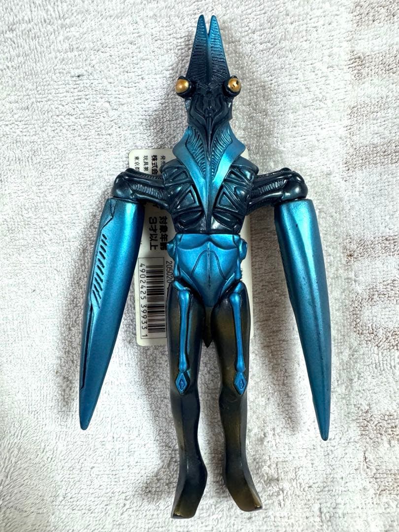 [貴重]ウルトラマンパワード　サイコバルタン星人 ソフビ 2点セット