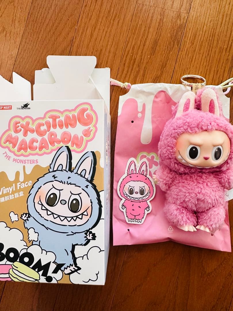 POP MART Labubu Exciting Macaron ぬいぐるみ