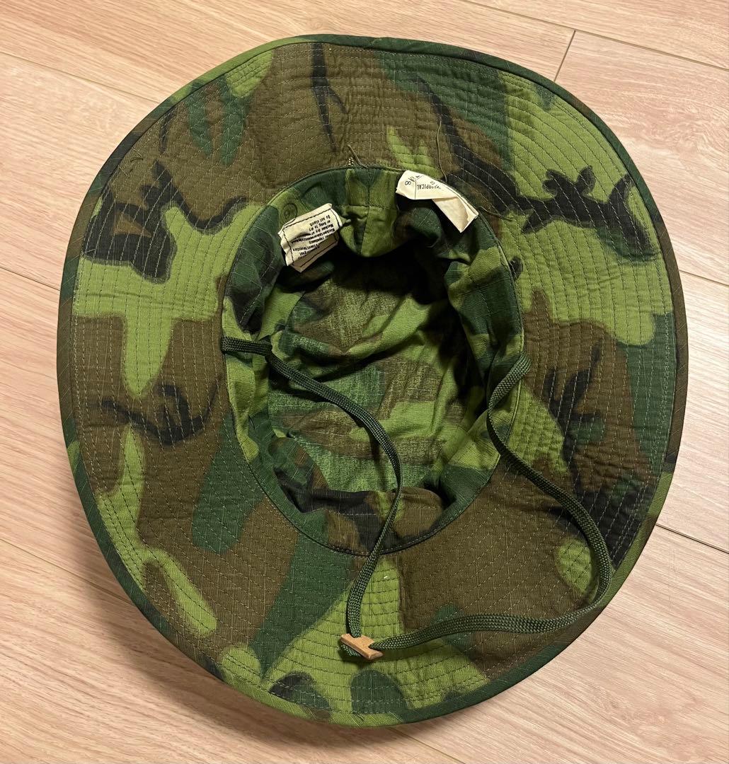 未使用品 米軍実物 60's ERDL ジャングルハット デッドストック