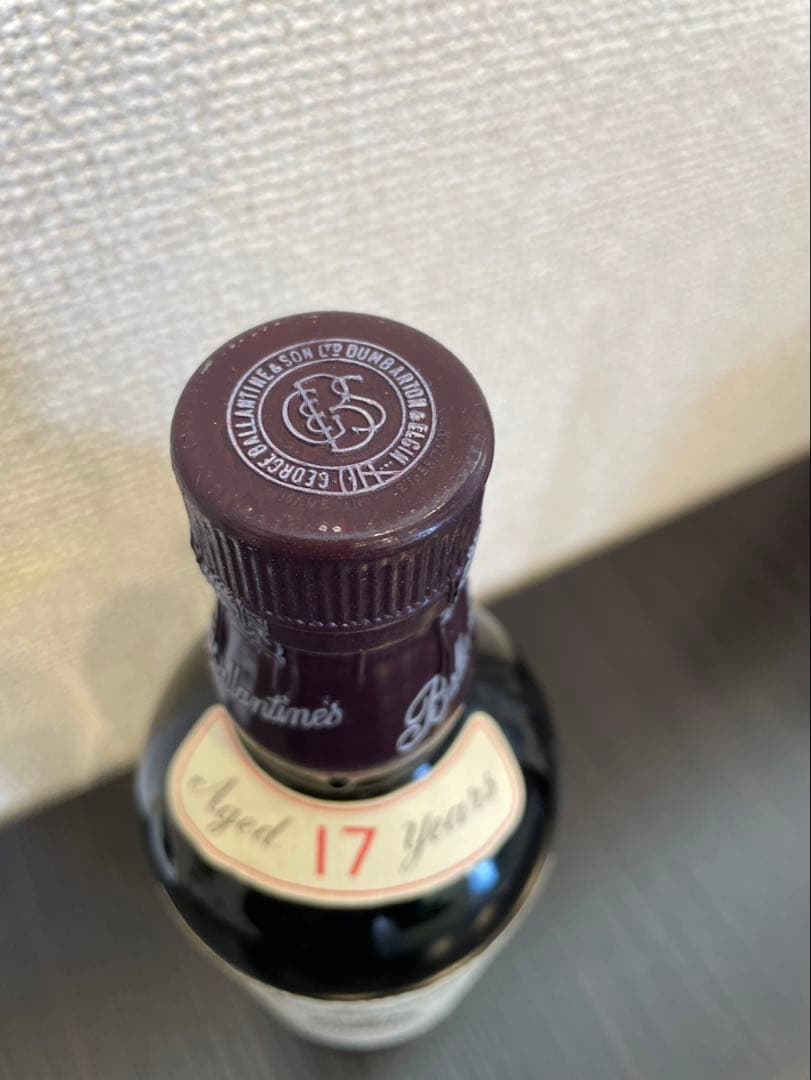 バランタイン17年　木箱入り　K253②