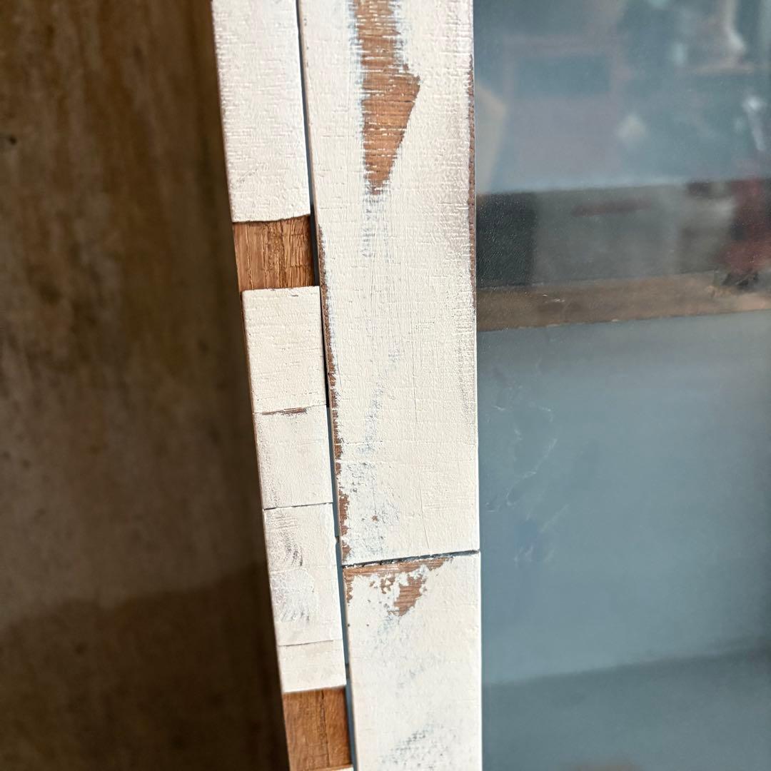 シャビーシック　ヴィンテージ　キャビネット