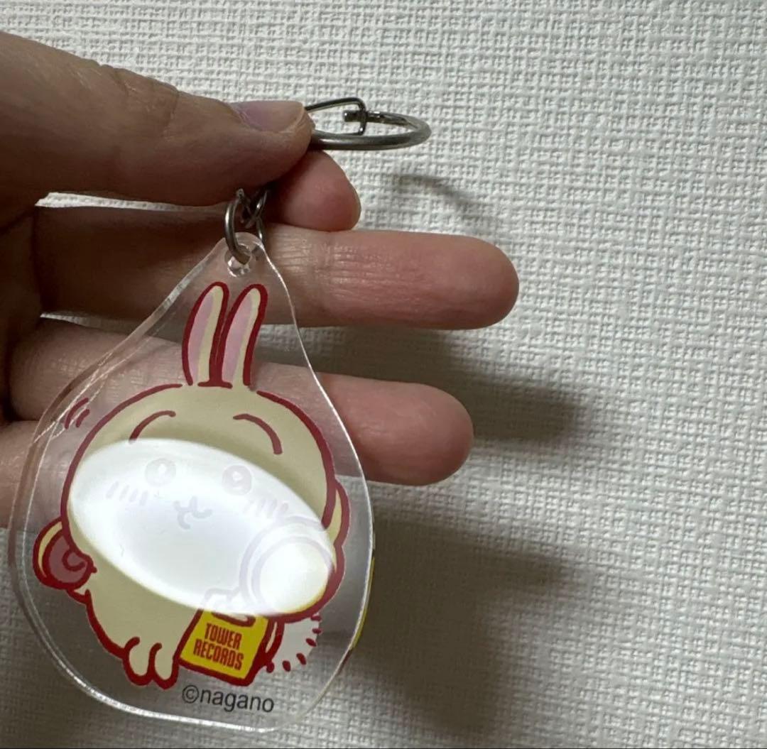 ちいかわ　×　TOWER RECORDS　アクリルキーホルダーセット