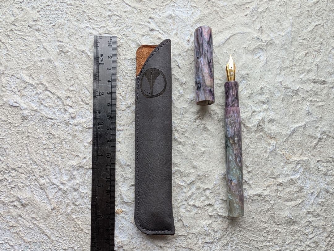 アメリカ製Tailored Penアバロン　レジン万年筆