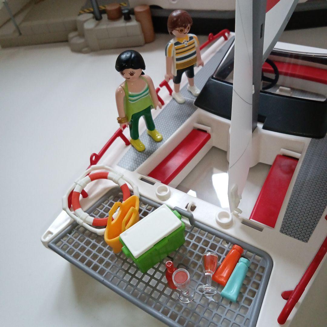 プレイモービル　カーフェリーセット