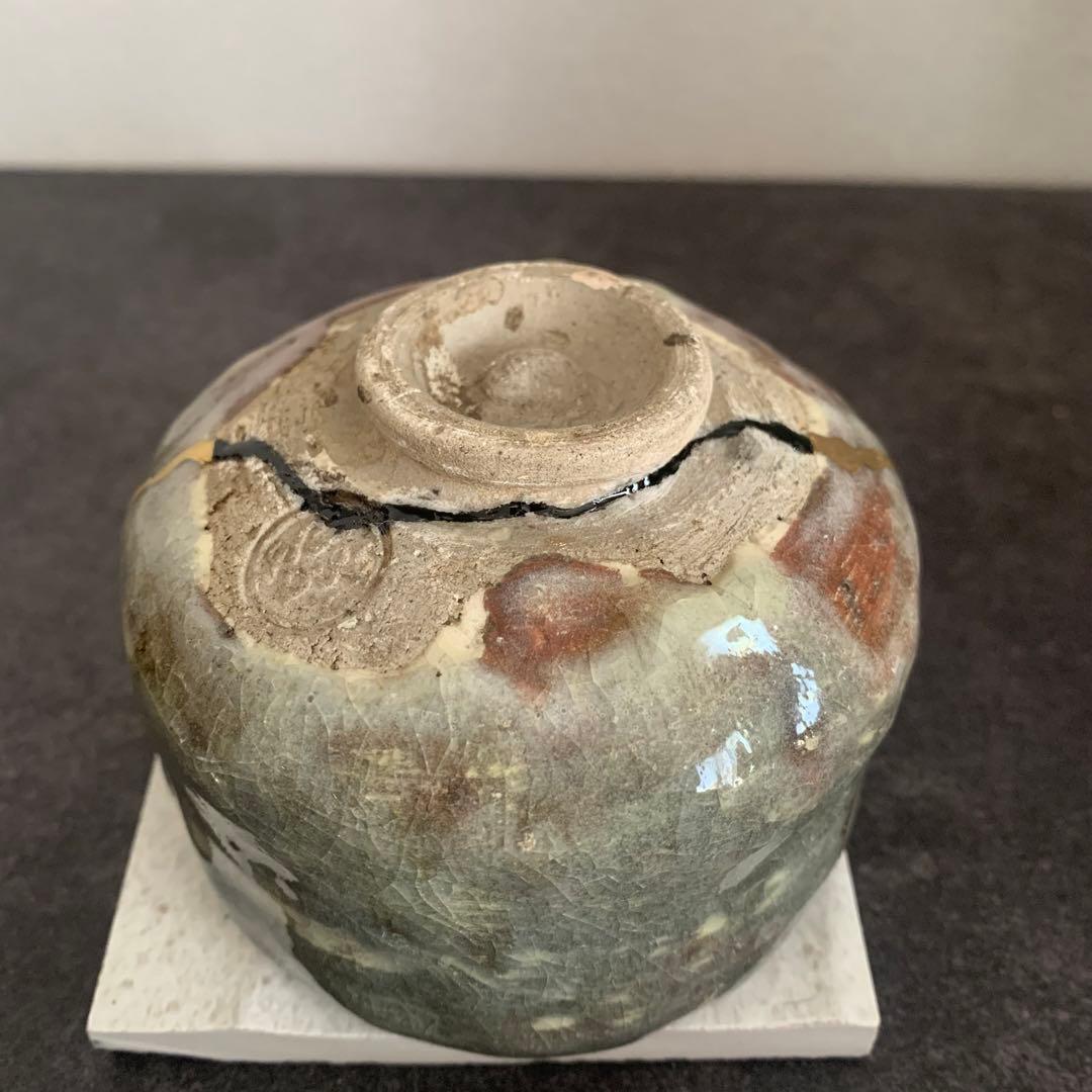 金継ぎ済み　抹茶茶碗-8