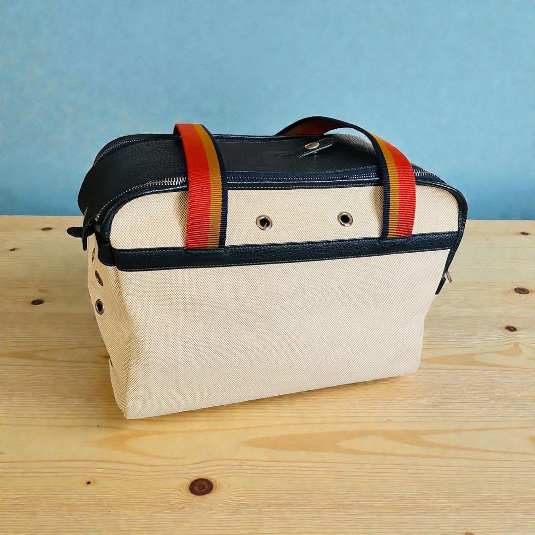 HERMES エルメス　サックドトランスポールシアン　ペットキャリーバッグ