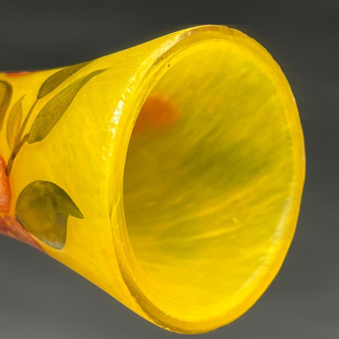 【証明書】ドームナンシー　かわいいサイズ　花器　花瓶　高さ12cm