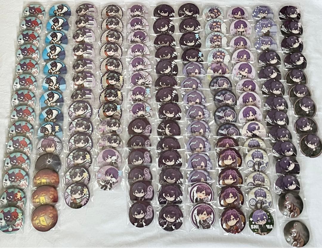 浦島坂田船 志麻 缶バッジ まとめ売り