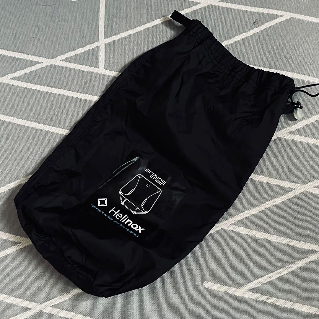 未使用】Helinox グランドチェア／ブラック1822229キャンプ