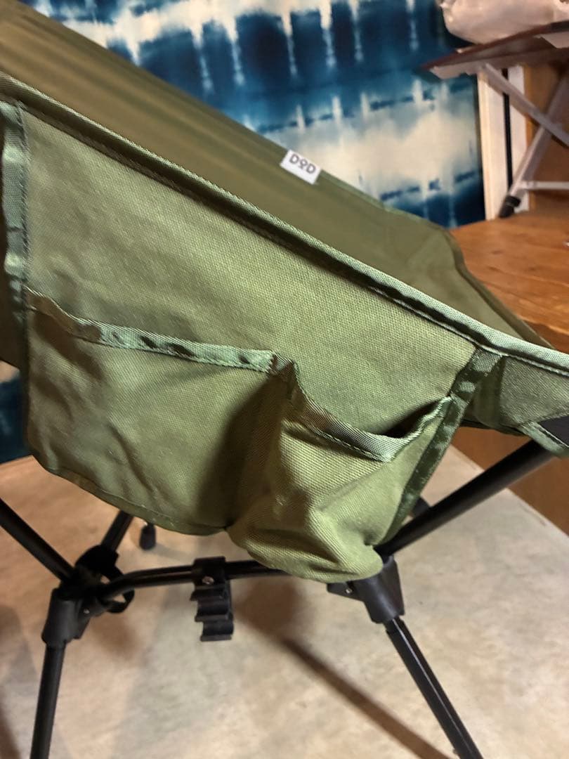 DOD スゴイッス　ブラック&カーキ　2脚セット‼️