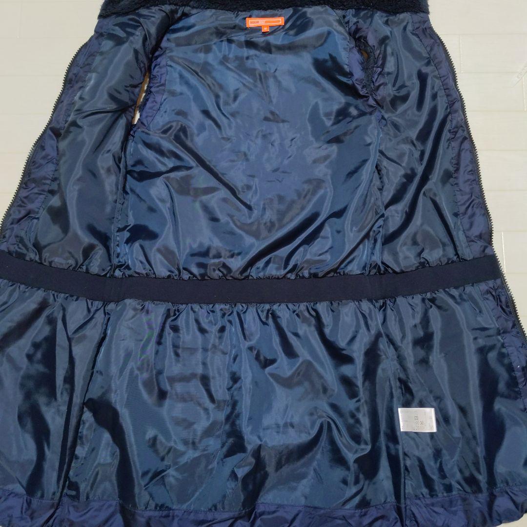 さくママ　美品！ビームスゴルフ　中綿ワンピースМ　紺