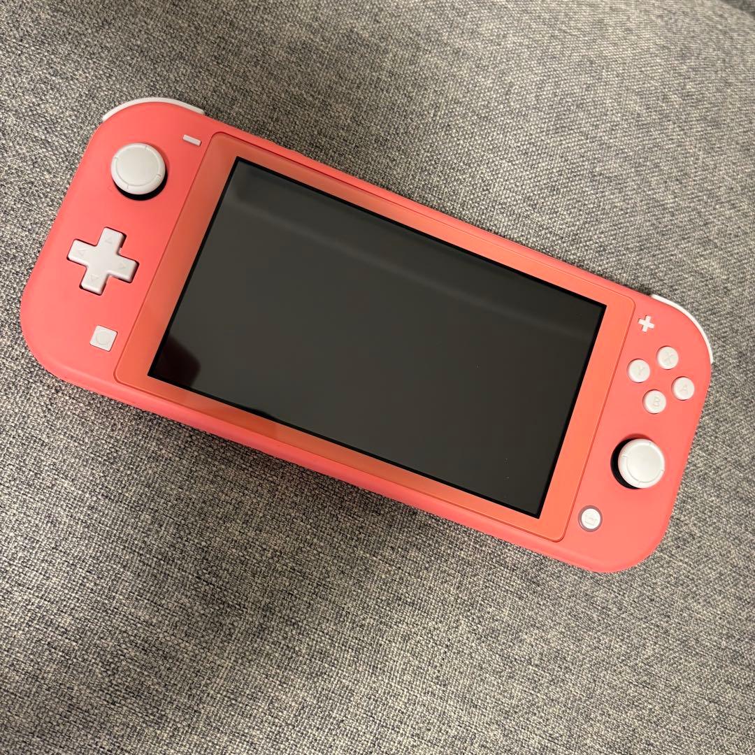 Nintendo Switch Lite 本体 ピンク 充電器付き