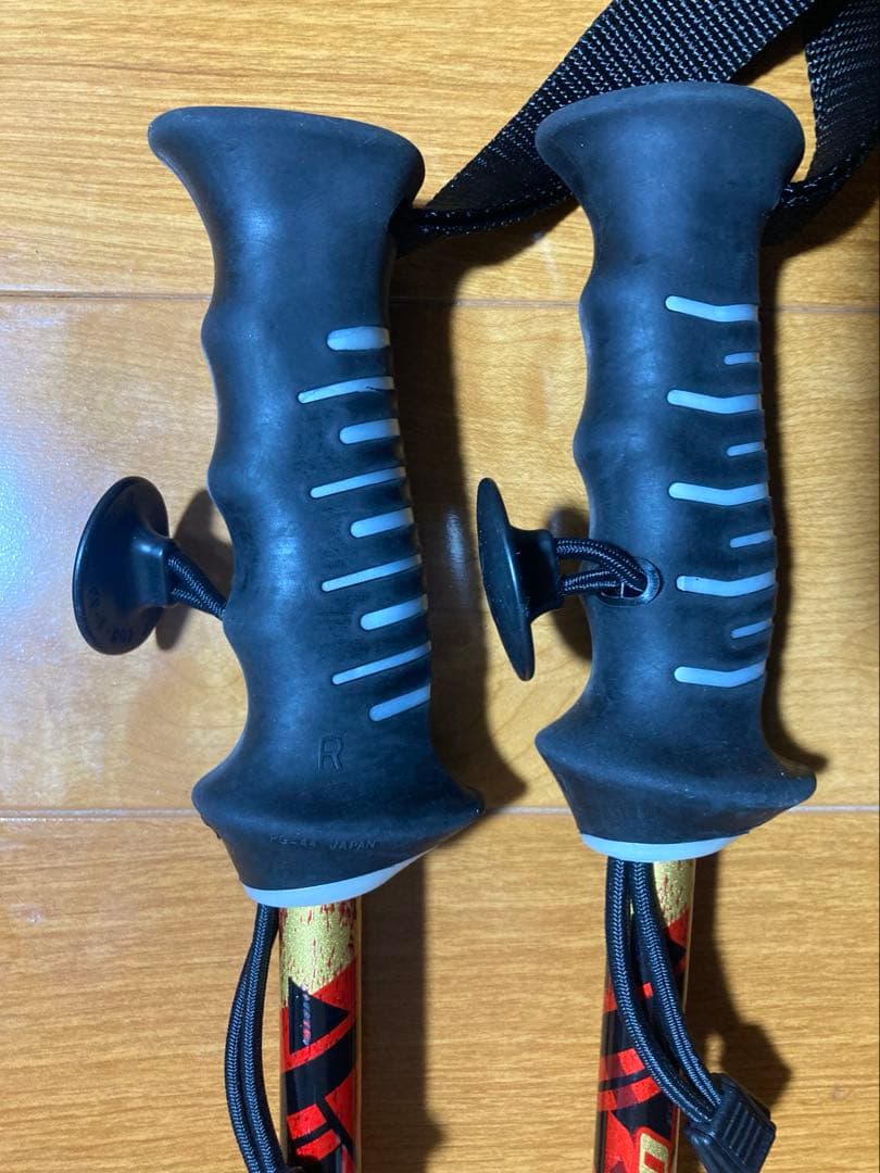 オガサカ　伸縮　スキーポール