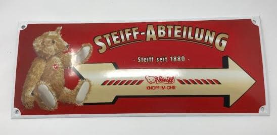 ★レア★希少★ Steiff シュタイフ サインプレート コレクター テディベア