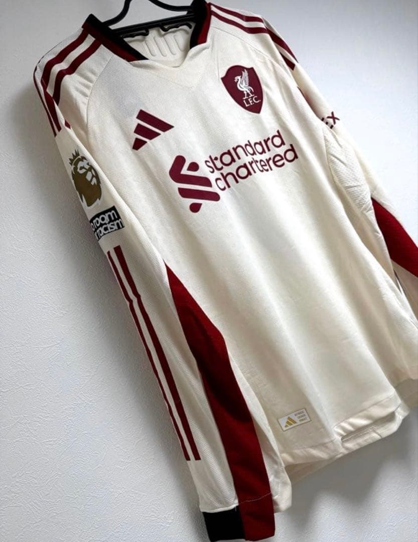25-26 リヴァプール ヴィルツ アウェイ ユニフォーム 長袖 Lサイズ　7番