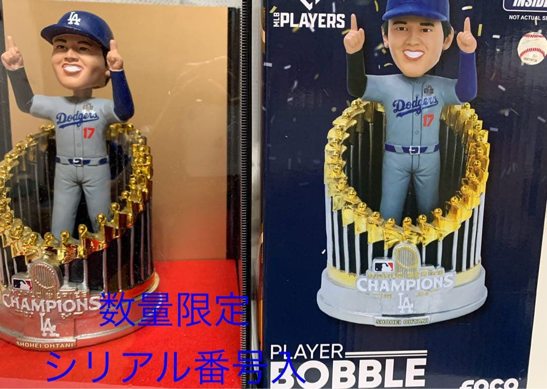 LA 大谷選手 ワールドシリーズチャンピオンフィギュア