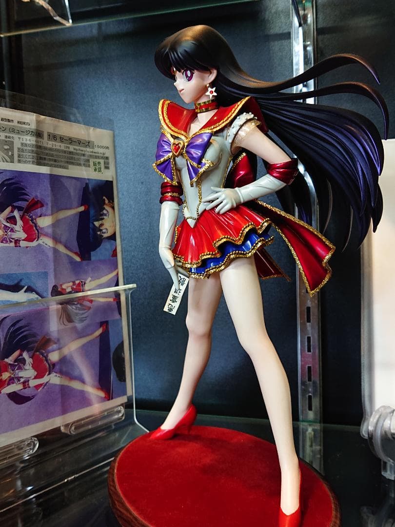 セーラームーン　セーラーマーズ　ガレージキット　完成品　1/6スケール