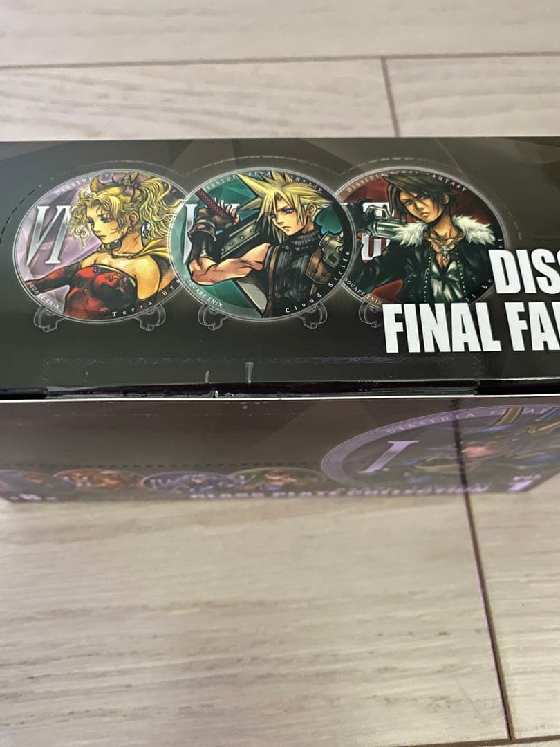 DISSIDIA FF ガラスプレートVol.1 BOX（8個入り）未開封