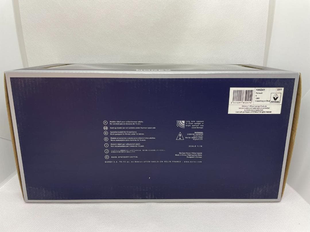 201-014 ノレブ 1/18 ルノー 4 1965 Blue