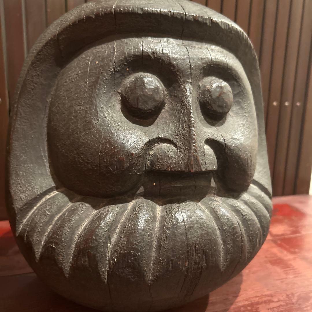 民藝　達磨木型　江戸後期〜