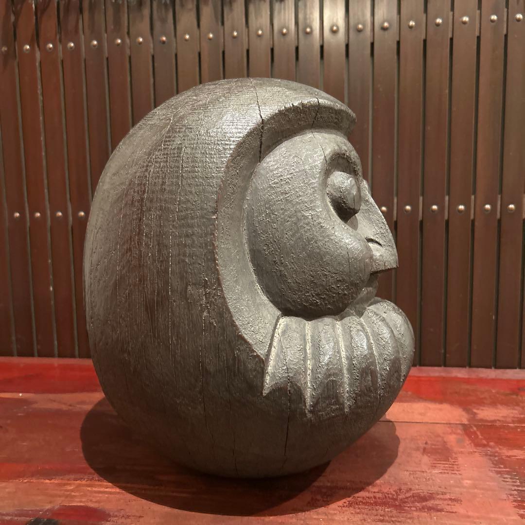 民藝　達磨木型　江戸後期〜